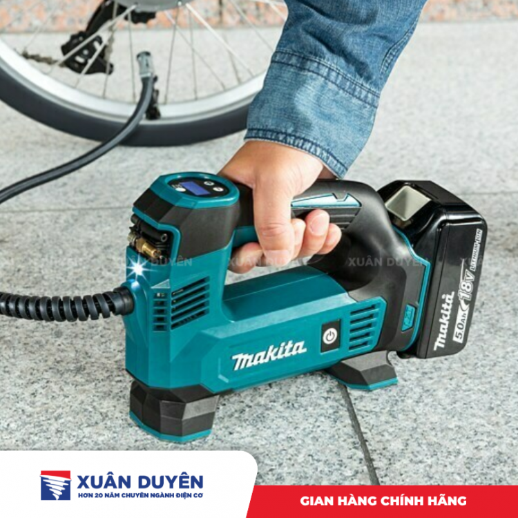 Máy siết bulong và bơm hơi dùng pin 18V Makita DLX2424JX1 (DMP180P + DTW300)