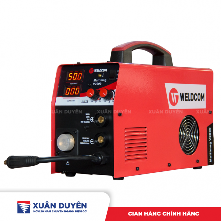 Máy hàn Mig Weldcom Multimag V2000 (không dùng khí)