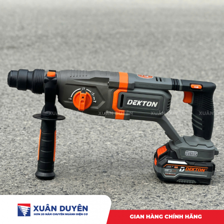 Máy khoan 3 chức năng pin 21V Dekton M21-RH2603BX