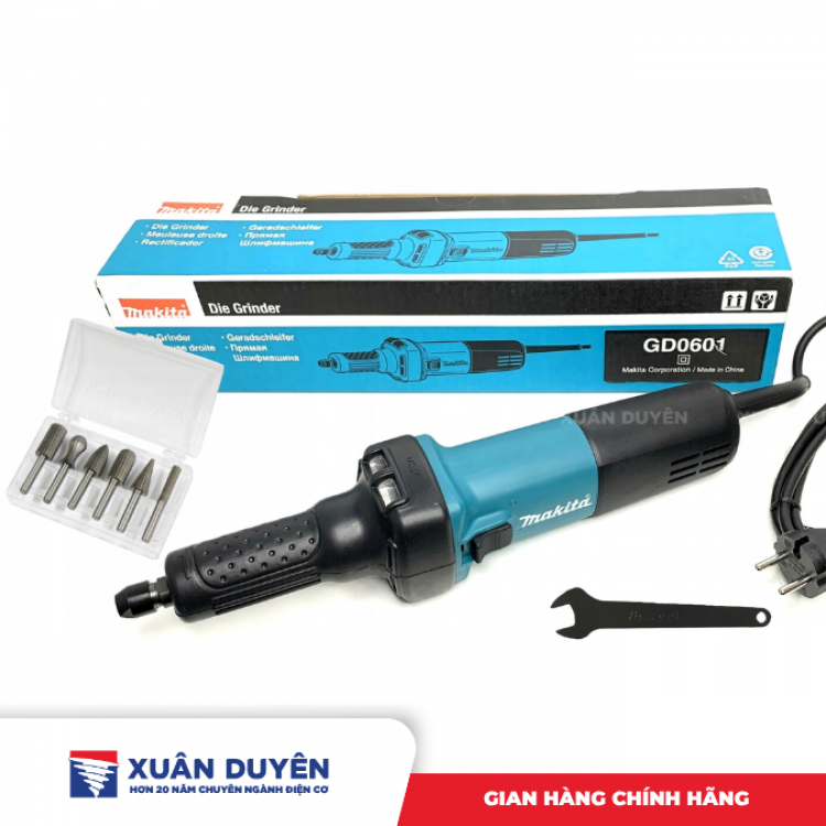 Máy mài khuôn Makita GD0601 (6MM, 400W)