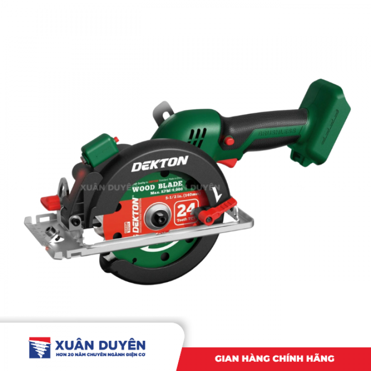 Máy cưa đĩa dùng pin 21V Dekton M21-CS05BL
