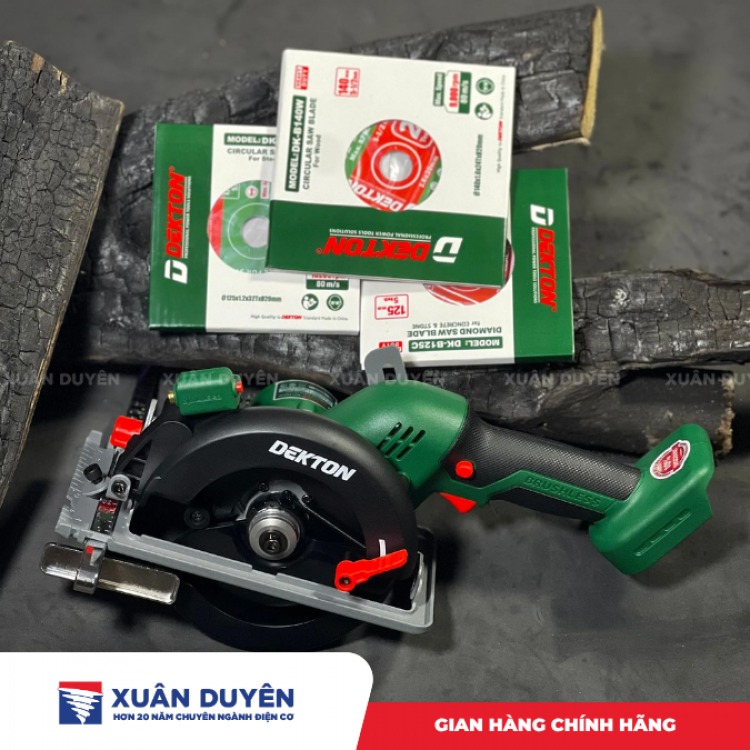 Máy cưa đĩa dùng pin 21V Dekton M21-CS05BL