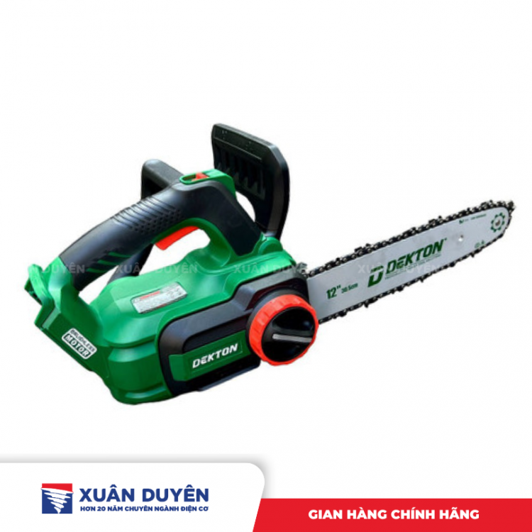 Máy cưa xích dùng pin 21V Dekton M21-CX12BL 