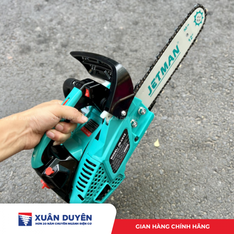 Máy cưa xích 2 thì Jetman JM-CX12 (800W)