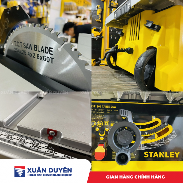 Máy cưa bàn Stanley SST1801