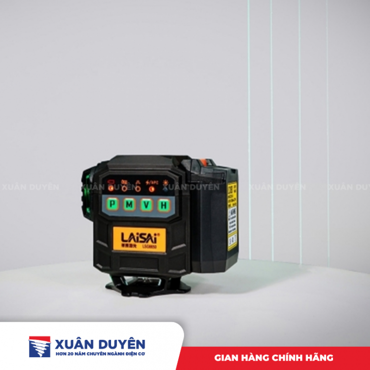 Máy cân tia laze 12 tia xanh Laisai LSG6650