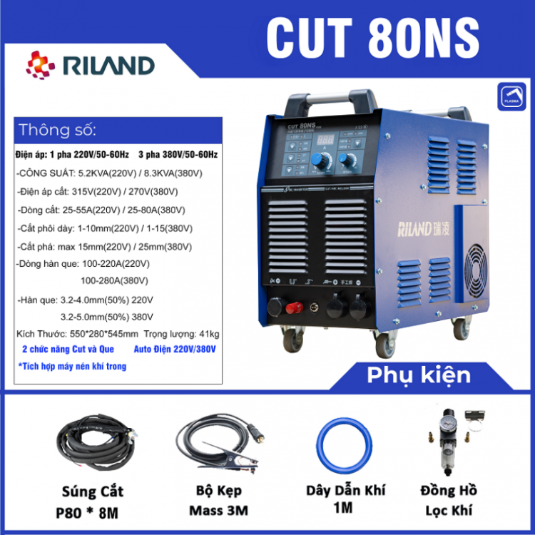 Máy cắt plasma Riland CUT 80NS