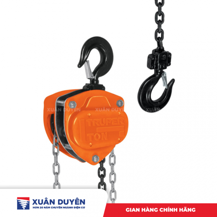 Pa lăng xích kéo tay 1,5tấn 3m Truper 16825 (POL-1-1/2)