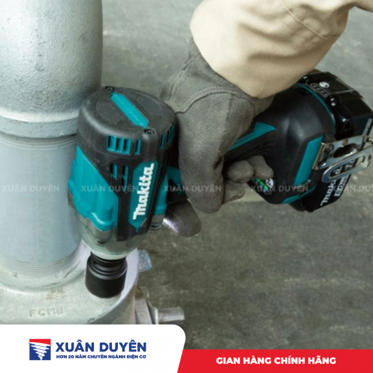 Máy siết bulong và bơm hơi dùng pin 18V Makita DLX2424JX1 (DMP180P + DTW300)