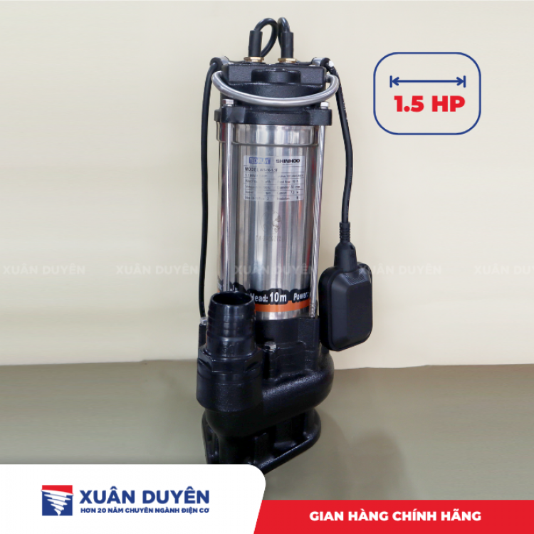 Bơm chìm nước thải rác Techrumi 1.5HP