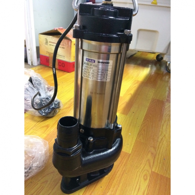 Bơm chìm nước thải rác Techrumi 1HP
