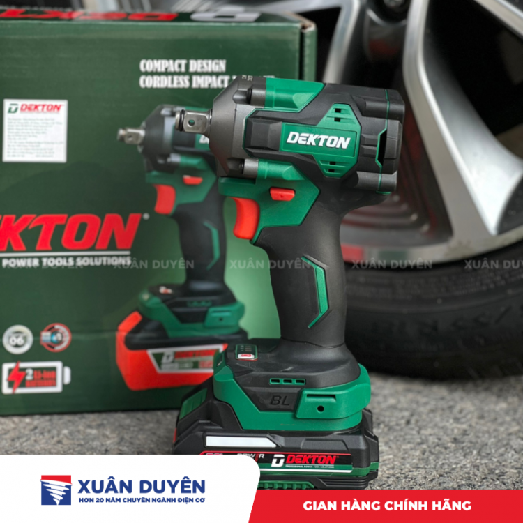 Máy siết bu lông dùng pin Dekton M21-IW380NCP (Chưa kèm pin sạc)