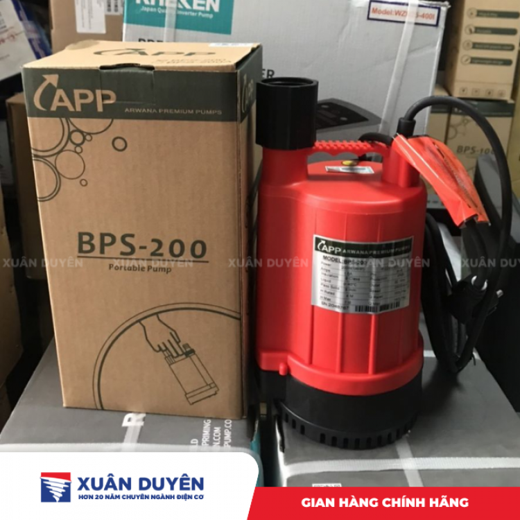 Máy bơm chìm nước  APP BPS-200 (200W-220V)