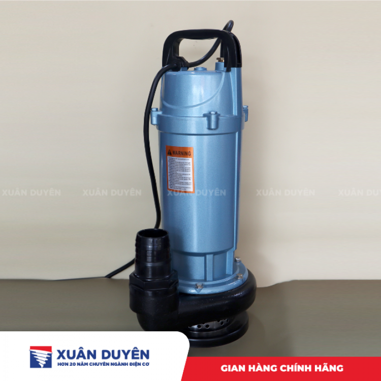 Máy bơm chìm nước sạch 0.5hp Techrumi (thân nhôm)