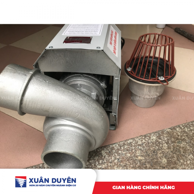 Máy bơm nuớc nông nghiệp Thiên Thuận (1 kW, họng 76)