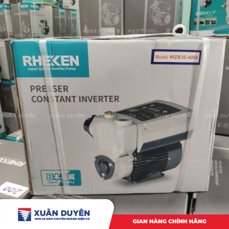 Máy bơm nước tăng áp biến tần Rheken WZB 35-400I (400W)