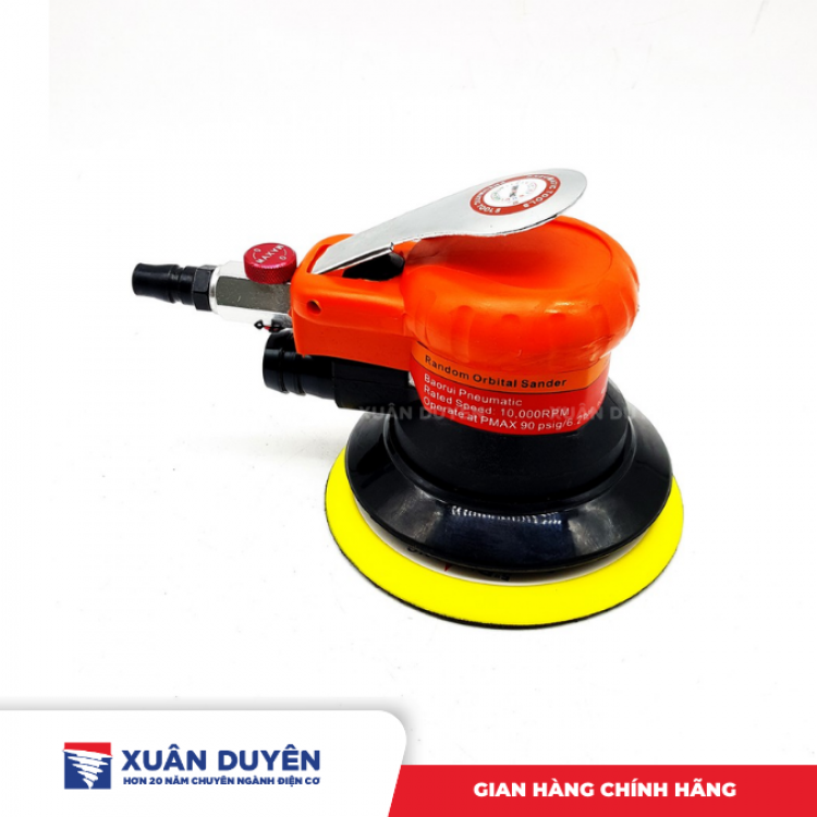 Máy chà nhám hơi 5" có túi hút bụi 8402