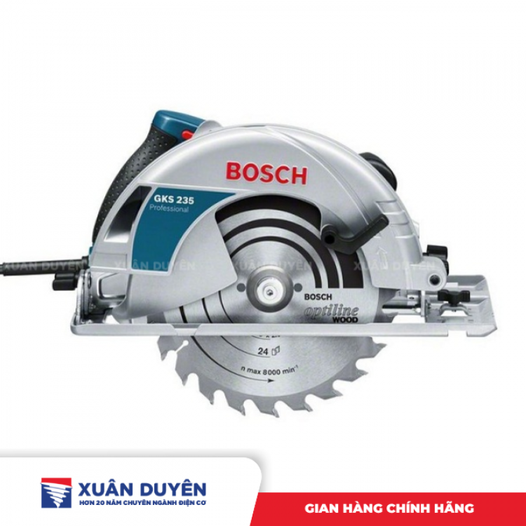 Máy cưa đĩa Bosch GKS 235 TURBO (235MM, 2050W)