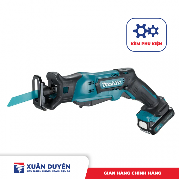 Máy cưa kiếm dùng pin 12V Max Makita JR103DSYE