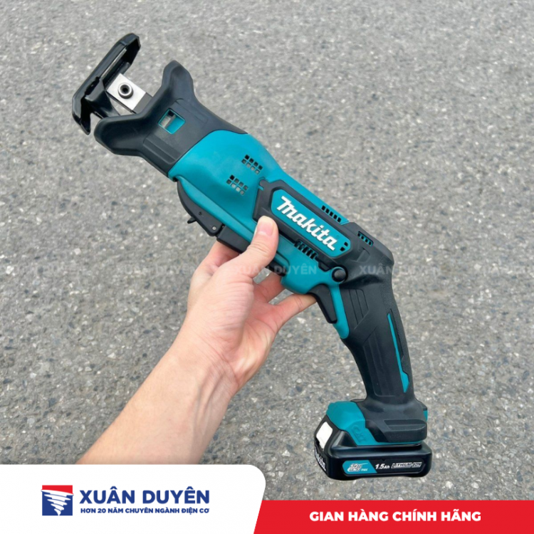 Máy cưa kiếm dùng pin 12V Max Makita JR103DSYE