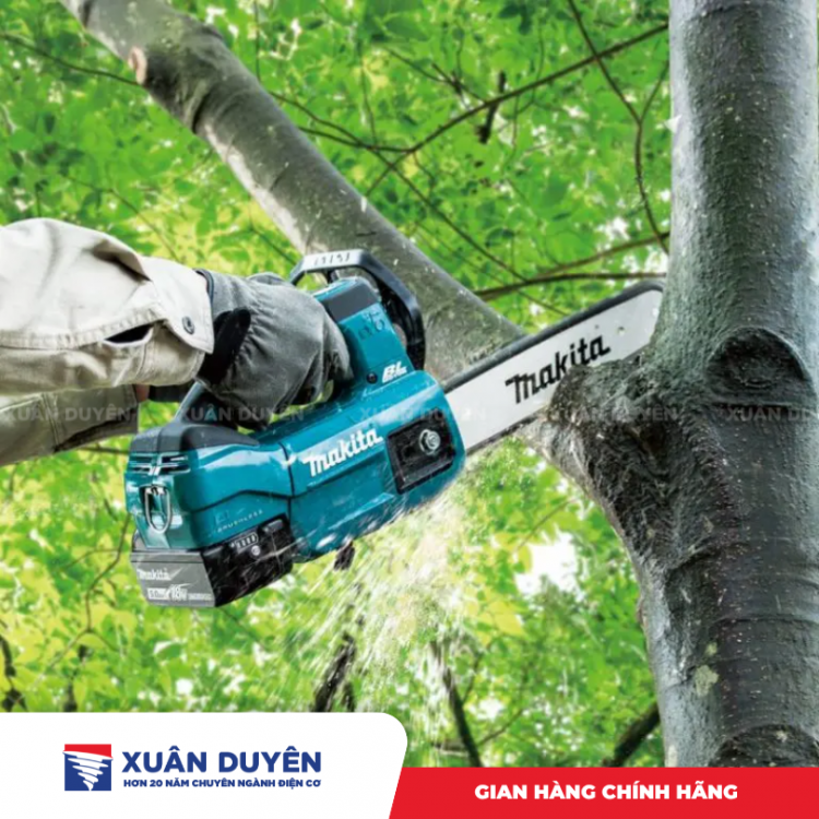 Máy cưa xích dùng pin 18V Makita DUC254Z (Chưa kèm pin sạc)