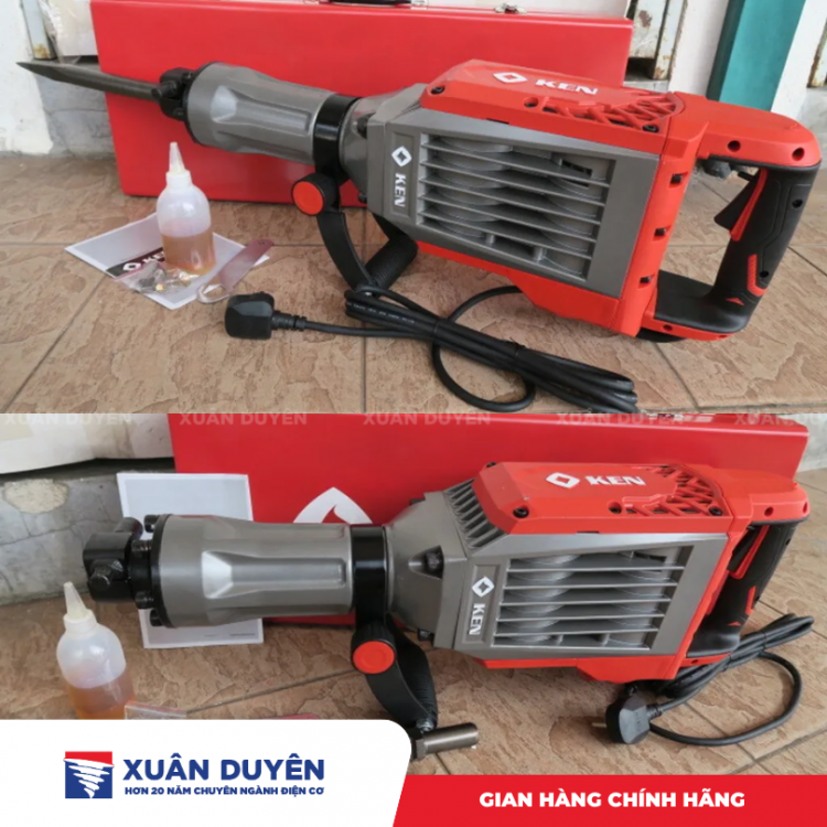 Máy đục bê tông Ken 2895 (30MM, 1600W)