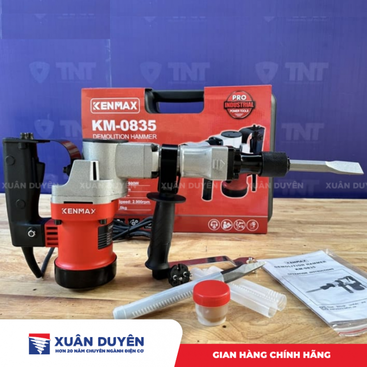 Máy đục bê tông Kenmax KM-0835 (17MM, 1600W)