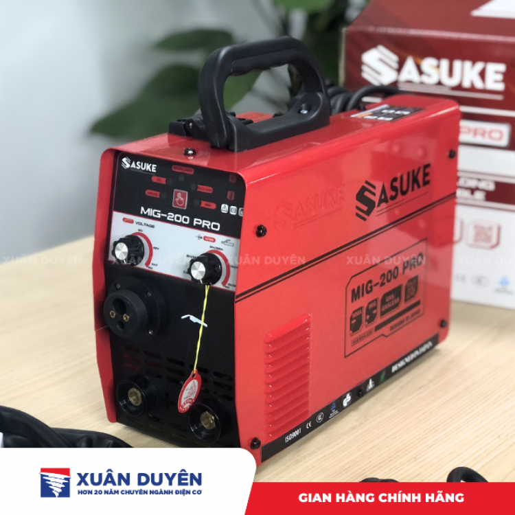 Máy hàn 3 chức năng Mig 200Pro Sasuke (1 - 5kg)