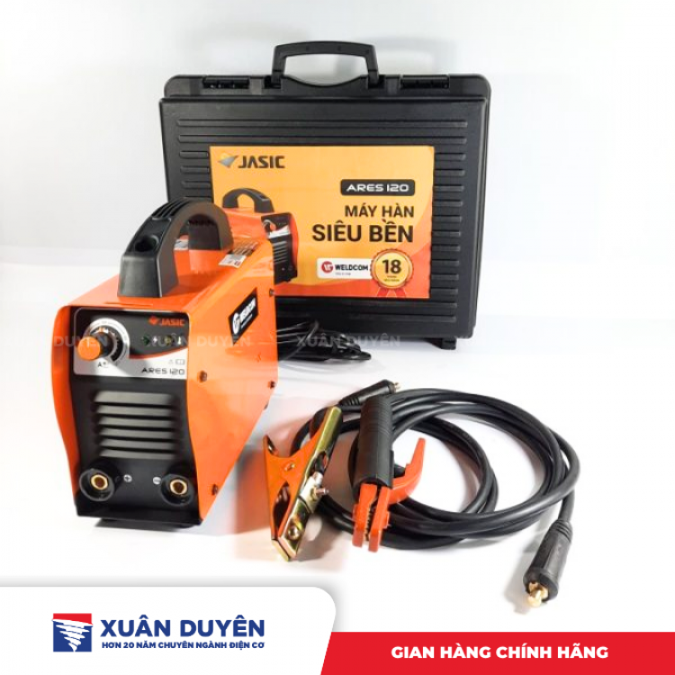 Máy hàn que Jasic ARES 120 (valy nhựa)