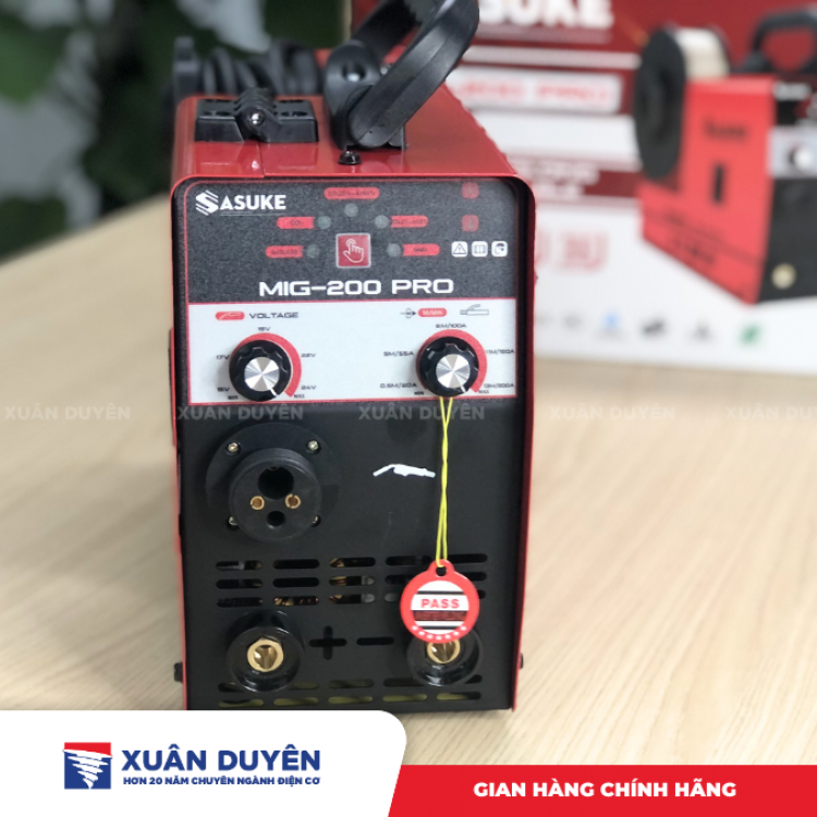 Máy hàn 3 chức năng Mig 200Pro Sasuke (1 - 5kg)