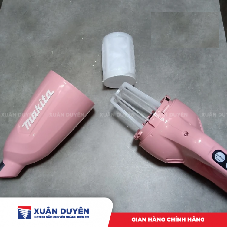 Máy hút bụi dùng pin 12V Makita CL108FDSAP màu hồng