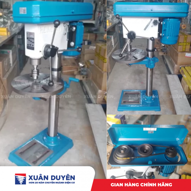 Máy khoan bàn 1M2, 1hp 3 puly KC12 Hồng Ký