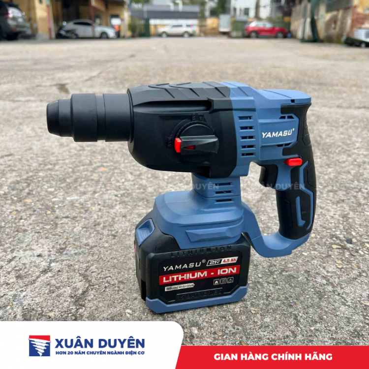 Máy khoan bê tông dùng pin 21V Yamasu YMS-MBT242CN