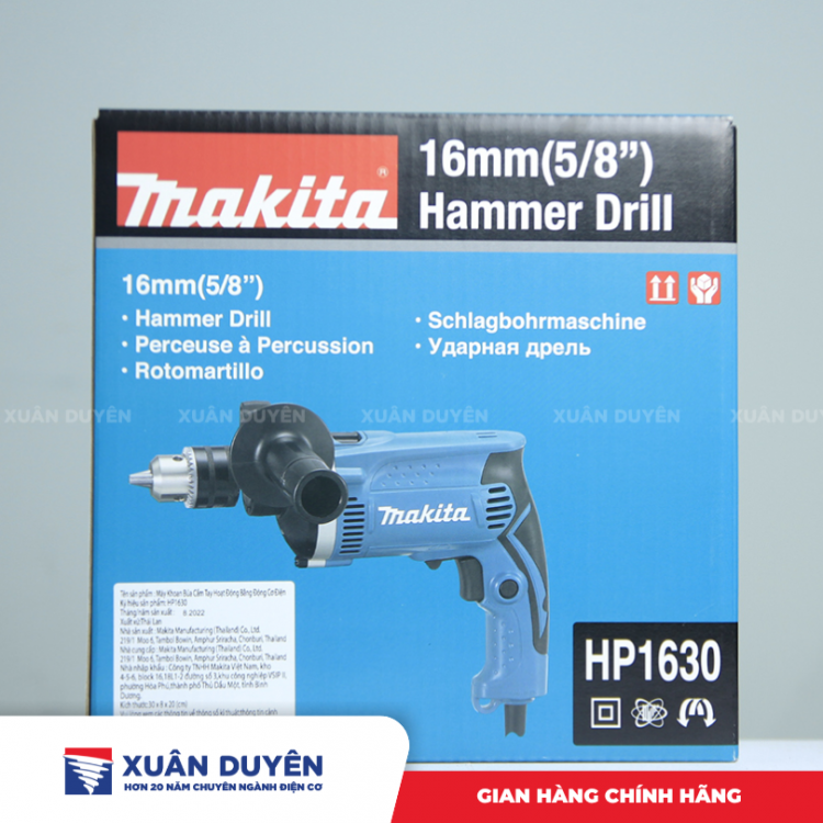 Máy khoan búa Makita HP1630 (710W)