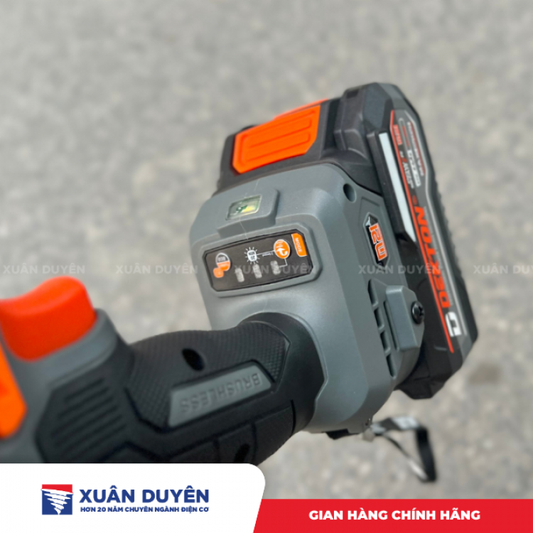 Máy khoan động lực dùng pin 21V Dekton M21-ID13100PLUS (thùng nhựa có tay cầm) (Chưa kèm pin sạc)