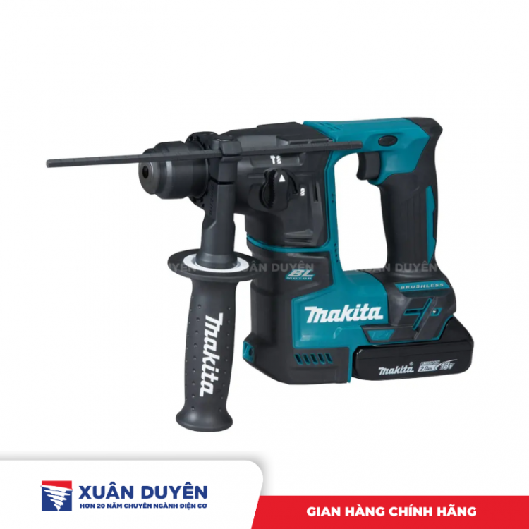 Máy khoan động lực dùng pin 18V Makita DHR171RFJ (Chưa kèm pin sạc)