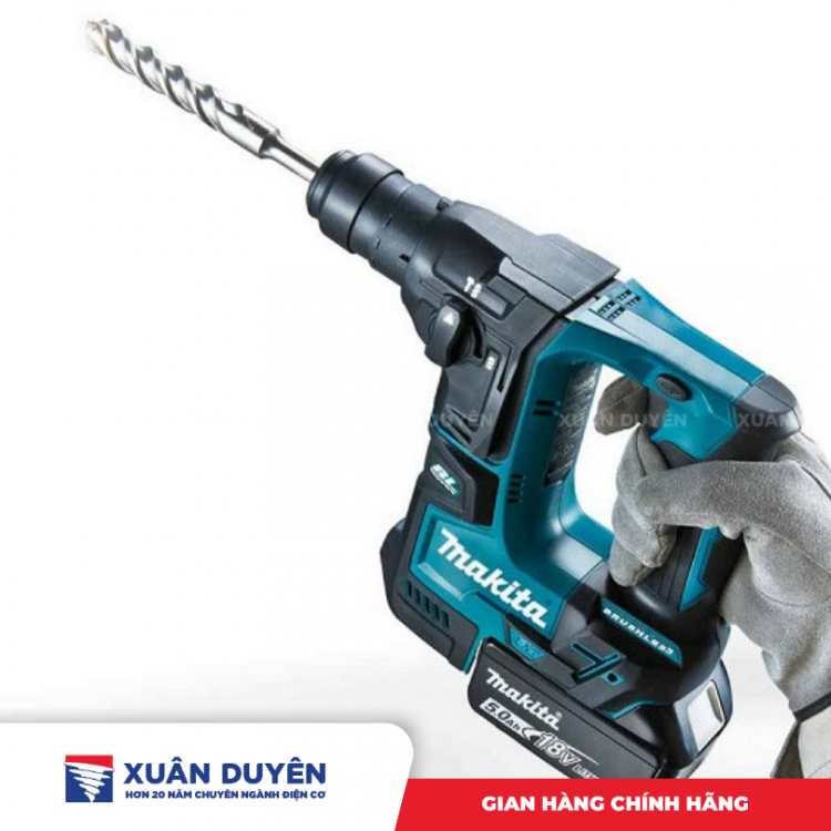 Máy khoan động lực dùng pin 18V Makita DHR171RFJ (Chưa kèm pin sạc)