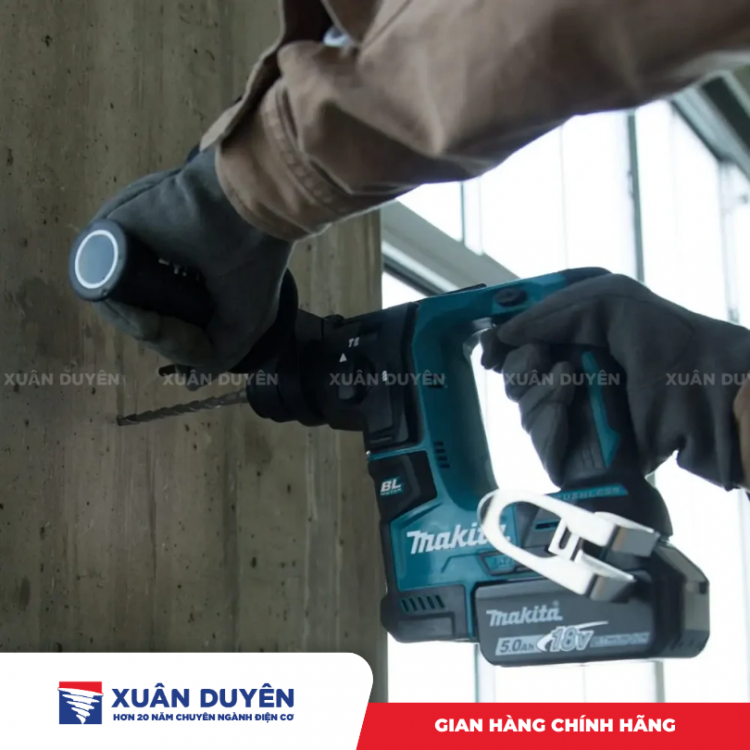Máy khoan động lực dùng pin 18V Makita DHR171RFJ (Chưa kèm pin sạc)