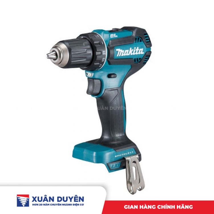 Máy khoan vặn vít dùng pin 18V Makita DDF485Z (BL) (Chưa kèm pin sạc)