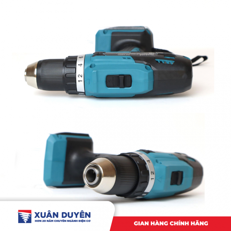 Máy khoan vặn vít dùng pin 18V Makita DF488DZ (Chưa kèm pin sạc)