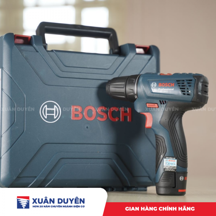 Máy khoan vặn vít dùng pin 12V Bosch GSR 120-LI GEN II