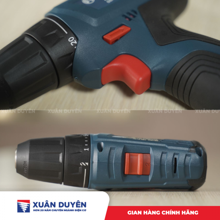 Máy khoan vặn vít dùng pin 12V Bosch GSR 120-LI GEN II