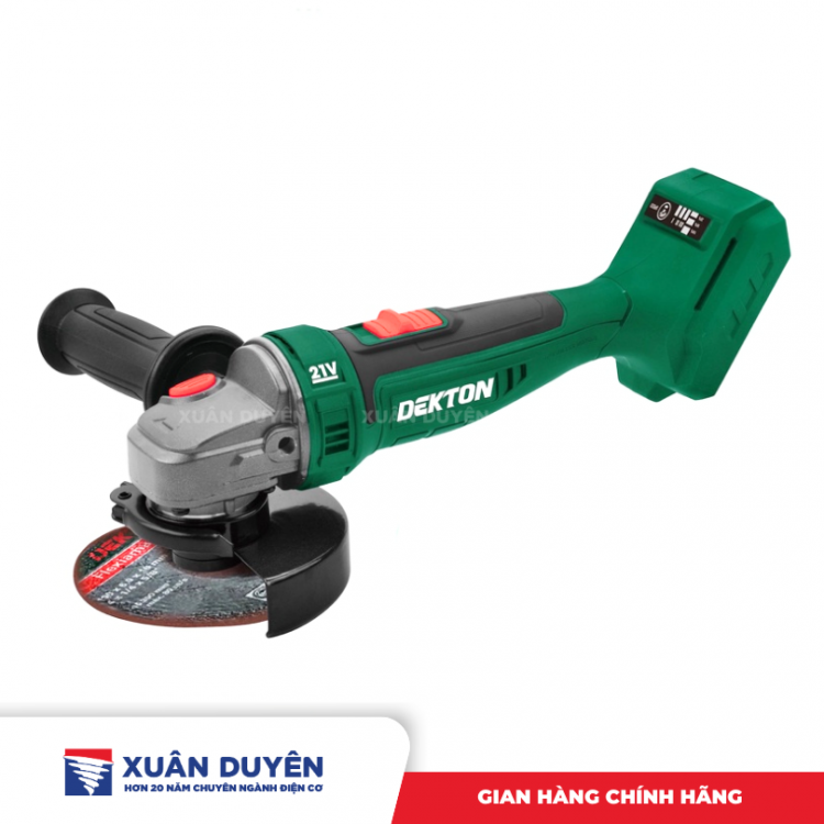 Máy mài góc dùng pin 21V Dekton M21-AG100CP01 (Chưa kèm pin sạc)