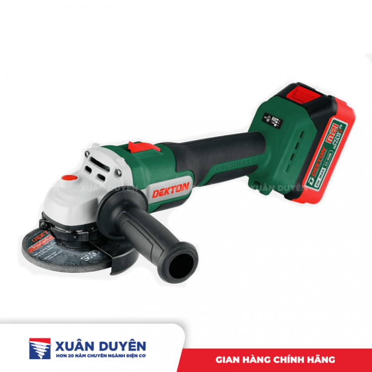 Máy mài góc dùng pin 21V Dekton M21-AG100S (Chưa kèm pin sạc)