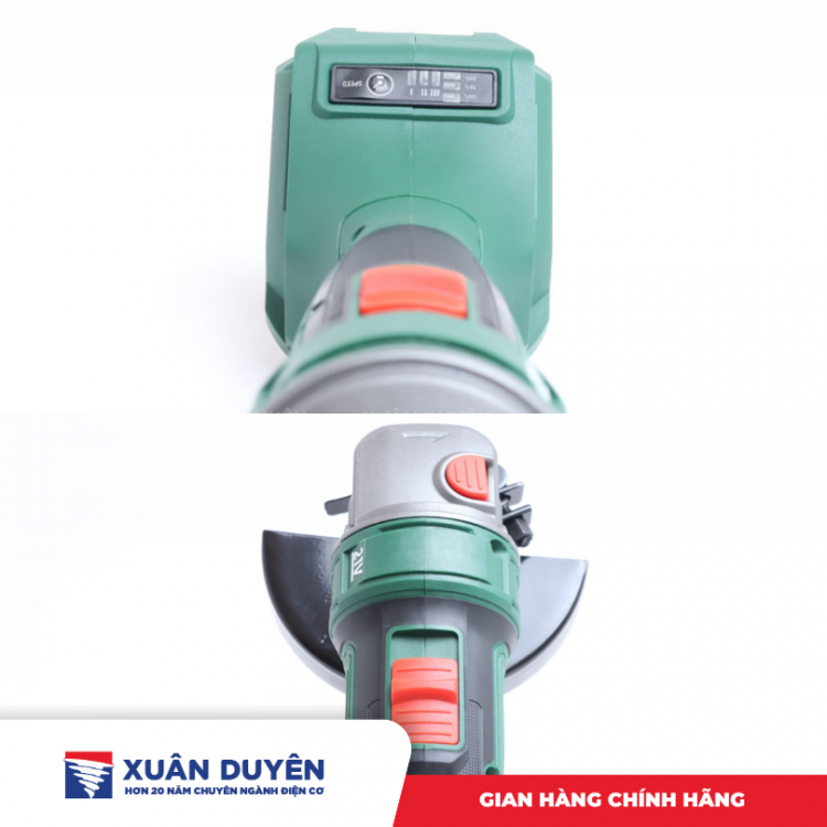 Máy mài góc dùng pin 21V Dekton M21-AG100CP01 (Chưa kèm pin sạc)