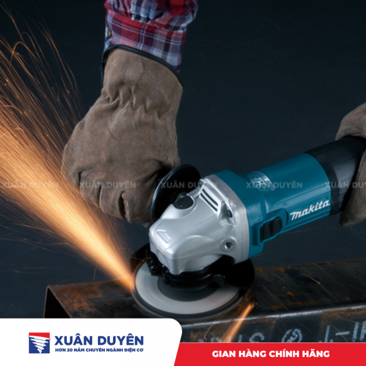 Máy mài góc dùng pin 18V Makita DGA404RME