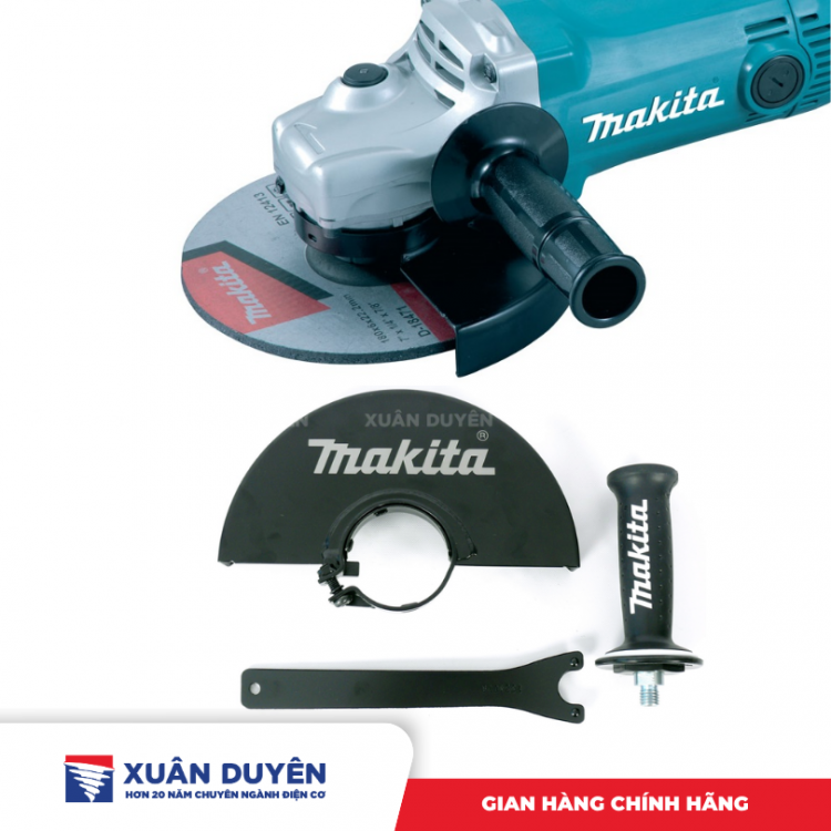 Máy mài góc Makita GA4034 (100MM, 720W, Công tắc bóp)