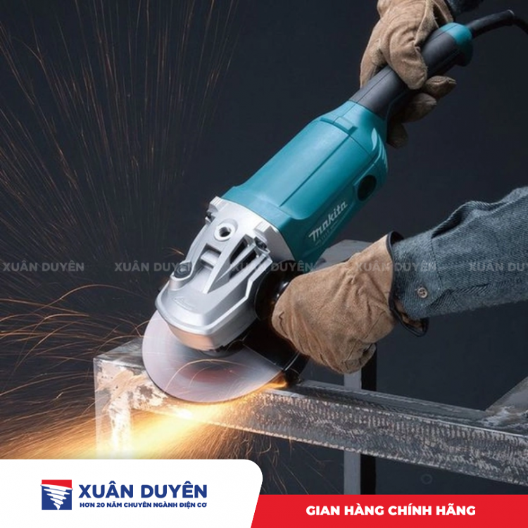 Máy mài góc Makita M9000B (180MM, 2000W, Công tắc bóp)