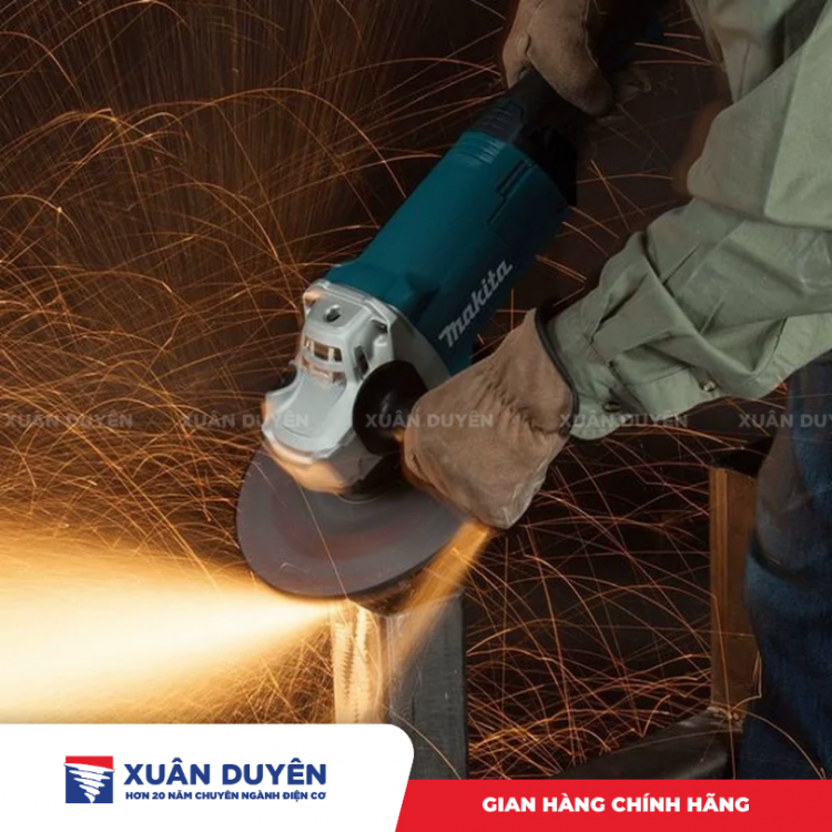 Máy mài góc Makita M9001B (230MM, 2000W, Công tắc bóp)