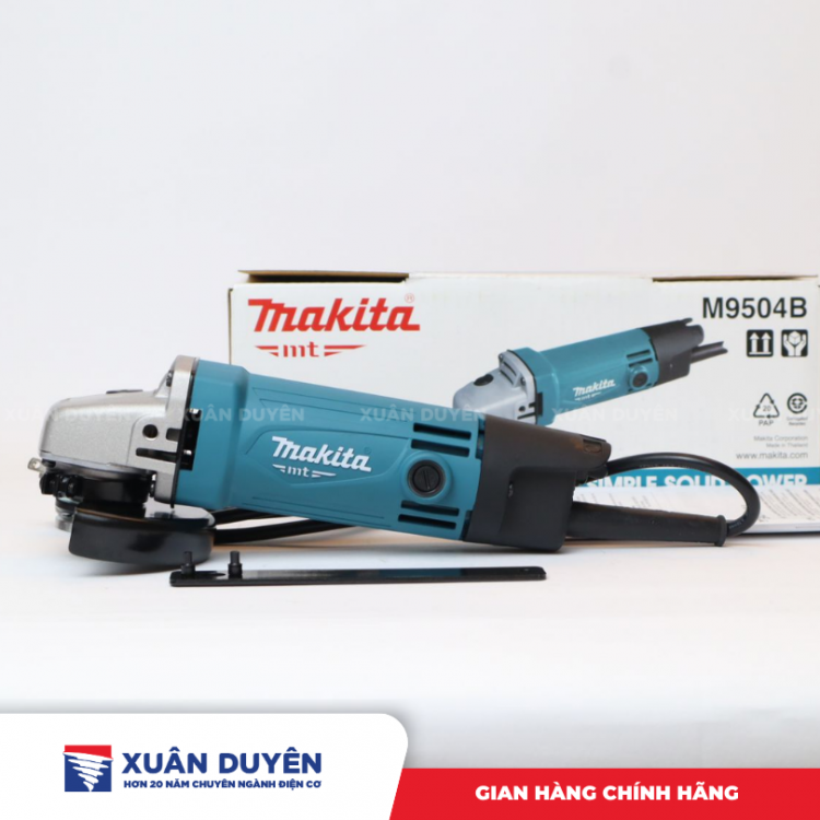Máy mài góc Makita M9504B (100MM, 570W, Công tắc đuôi)